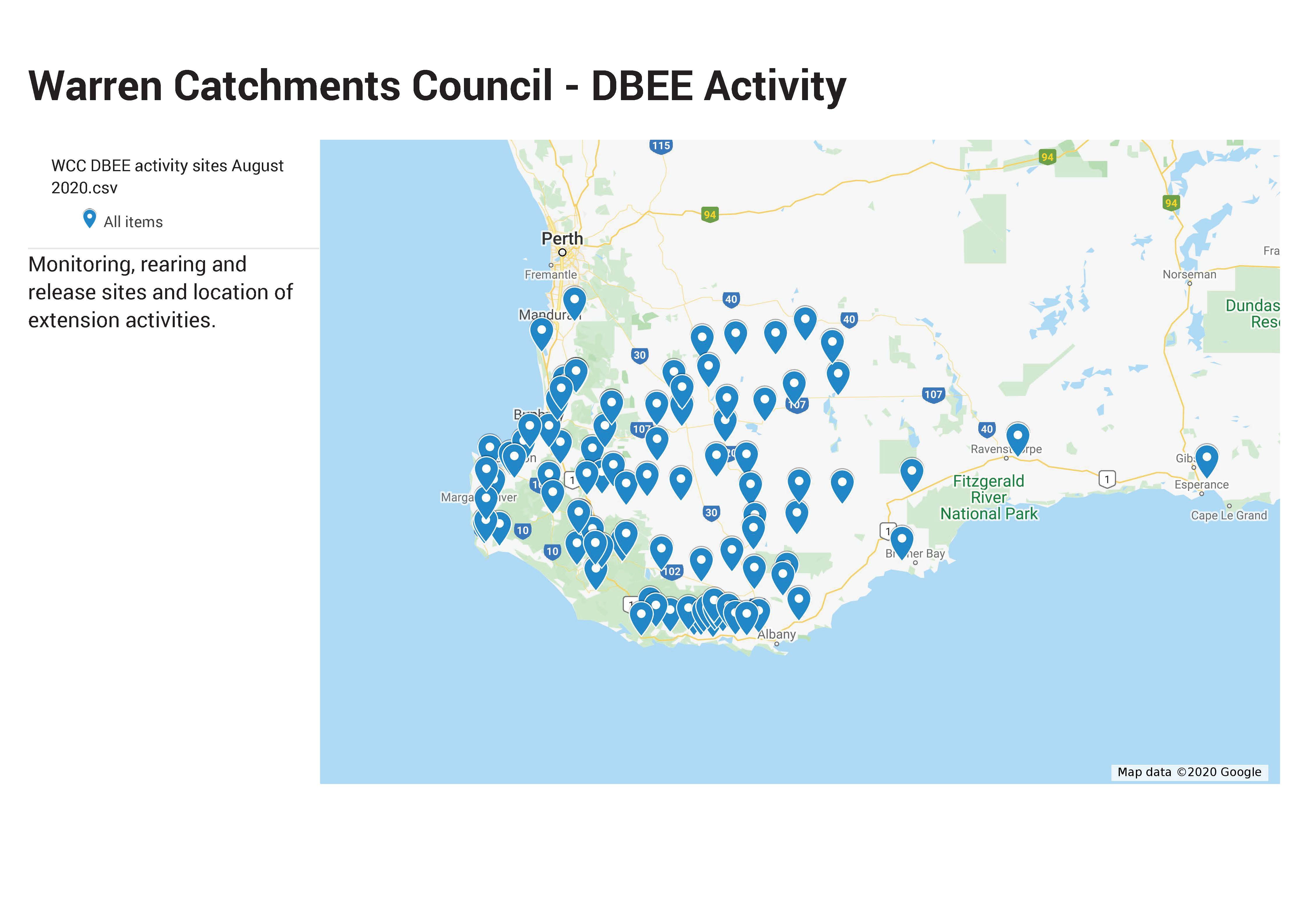 WCC map